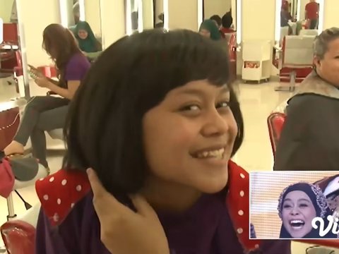 Lesti Kejora Ketawa Geli Melihat Momen Diri Tempo dulu saat Audisi Potong Rambut