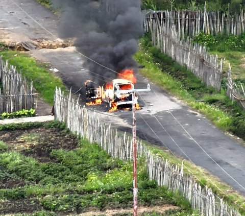 Kronologi OPM Pimpinan Undius Kogoya Tembak dan Bakar Sopir hingga Tewas di Paniai