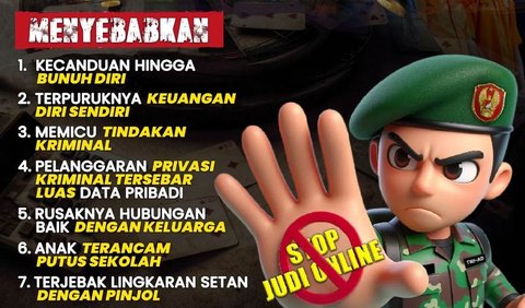 Sebelumnya, TNI AD juga menyoroti kasus judi online yang sedang ramai dibahas. <br>