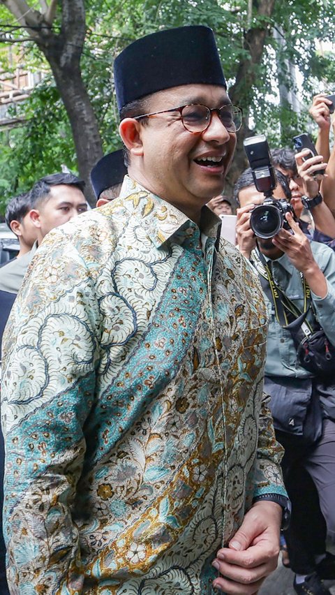 FOTO: Semringah Anies Baswedan Resmi Diusung PKB Maju di Pilgub DKI Jakarta