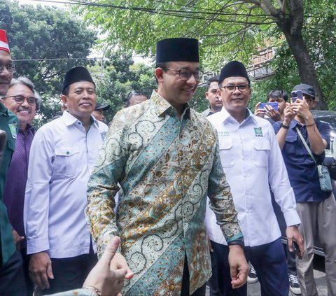 FOTO: Semringah Anies Baswedan Resmi Diusung PKB Jadi Cagub di Pilkada DKI Jakarta