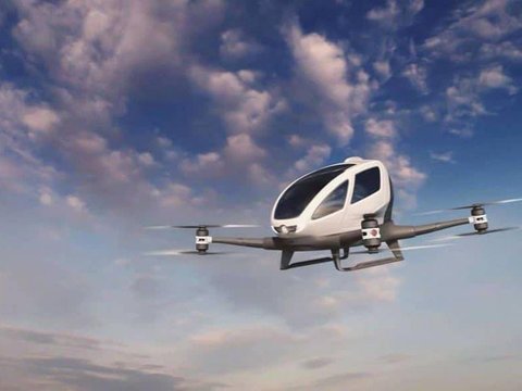 Saudi Arabia Provides Flying Taxis to Transport Pilgrims During the Peak of Hajj