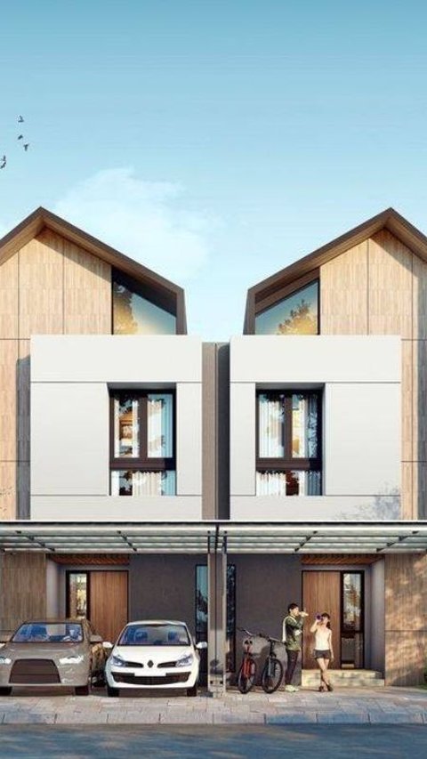 Rumah Modern Tropis 2 Lantai