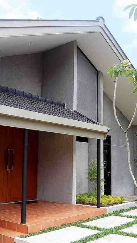 Rumah Modern Tropis 1 Lantai