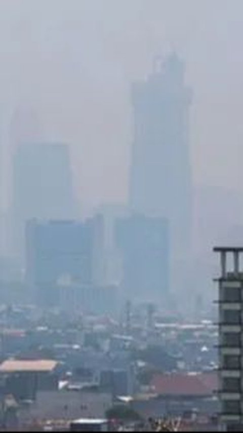 Jumat Pagi, Kualitas Udara Jakarta Terburuk Kedua di Dunia