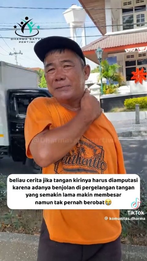 Kisah Haru Pak Aris, Pak Ogah di Yogyakarta yang Hidup Sebatang Kara dengan Keterbatasan Tubuh