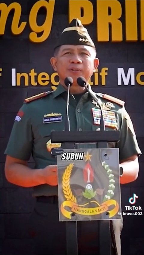 Setelah melewati proses dan perjuangan panjang, akhirnya Agus mencapai kesuksesan hingga mendapat jabatan paling tinggi di TNI yakni menjadi Panglima.