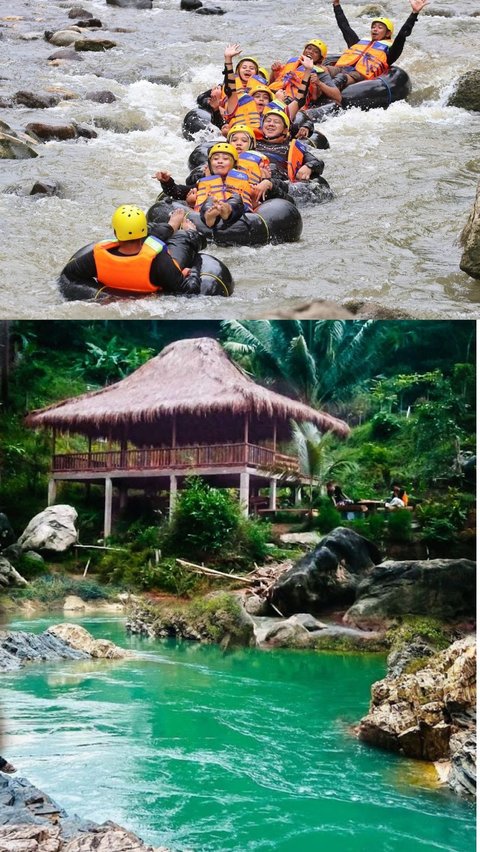 Eksotisme Wisata Kali Temon Trenggalek, Asyiknya Main River Tubing hingga Menyantap Nasi Gegok