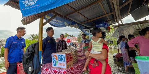 Tanggap Bencana Banjir, BRI Peduli Salurkan Bantuan di Luwu Utara dan Tanah Laut