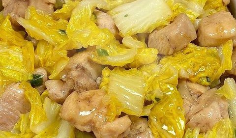 <b>Resep Tumis Sawi Putih Daging Ayam</b><br>