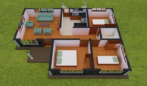 <b>Desain Rumah 7x9 Minimalis Simple </b><br>