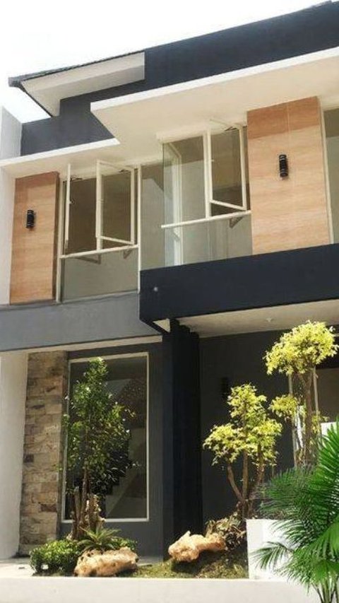 Desain Rumah 7x9 Tampak Depan di Green Lake Natural Living Surabaya