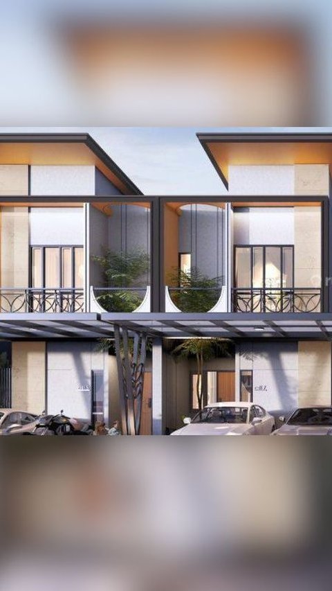 Desain Rumah 7x9 Tampak Depan di Kraton Residence