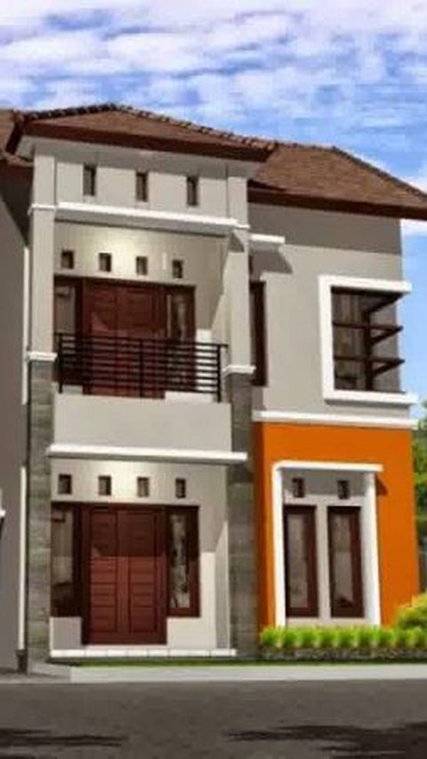 Desain Rumah 8x10 2 Lantai Modern Minimalis