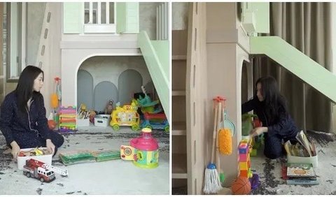 Tidak menggunakan jasa babysitter, Nikita mengurus Baby Issa sendiri, sama seperti ibu-ibu lainnya.