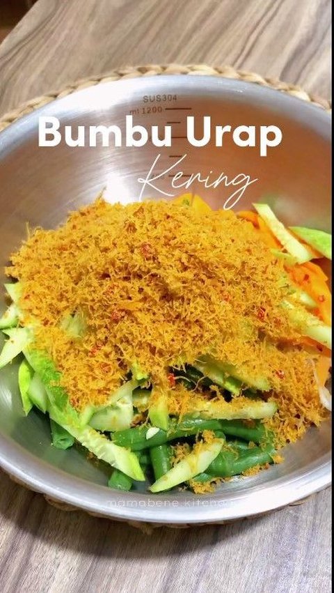 Tanpa Perlu Dikukus, Ini Trik Bikin Bumbu Urap Biar Tahan Lebih dari Sebulan