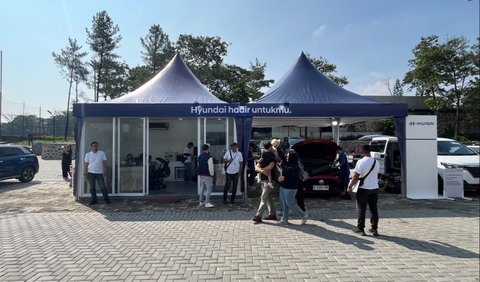 Seluruh pengunjung Taman Budaya Sentul, baik pengguna Hyundai maupun merek lain, juga dapat mengikuti layanan gratis yang disediakan oleh Hyundai