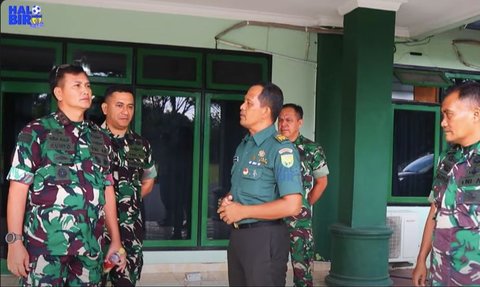 Mayjen Kunto Arief Wibowo saat Datangi Kodim 0403 OKU, Bikin Aksi Tak Terduga 7 Anggota TNI ‘Tertipu'