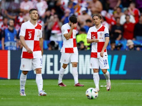 FOTO: Momen Spanyol Sukses Bikin Kroasia Menangis di Laga Pertama Grup B Euro 2024