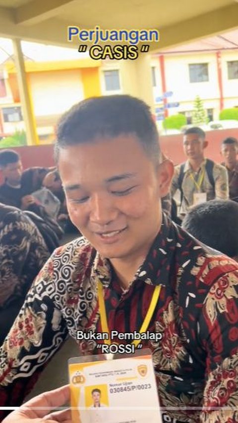 Perwira Polda Bengkulu Kaget Casis Polri Bernama Rossi 'Ini Pembalap?'