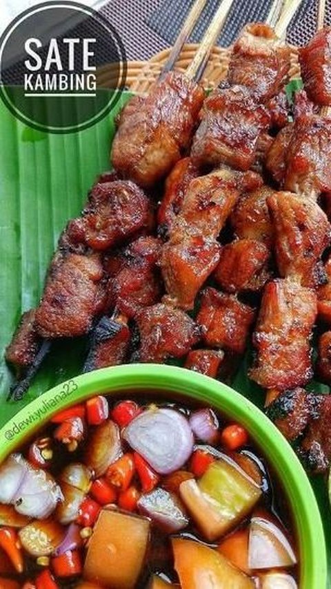 Resep Makanan Idul Adha Sate Kambing <br>