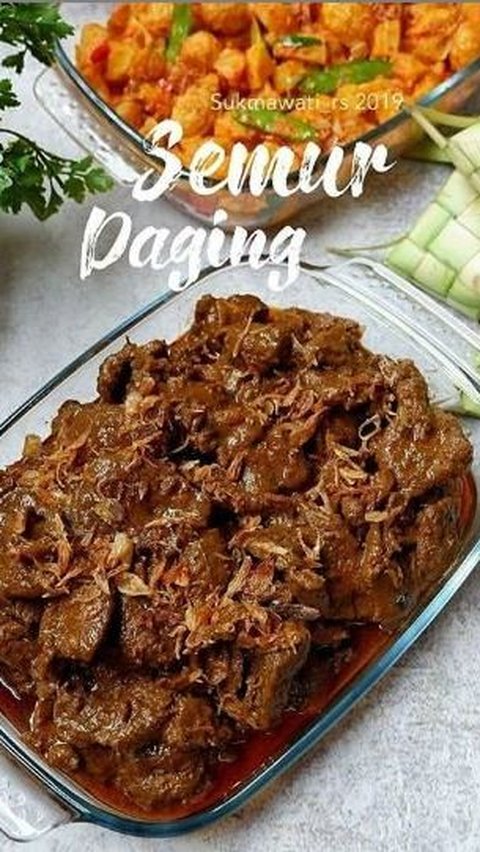 Resep Makanan Idul Adha Semur Daging <br>