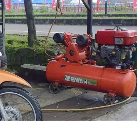 Ancaman Keselamatan Mengemudi Motor dengan Ban yang Kekurangan Angin.