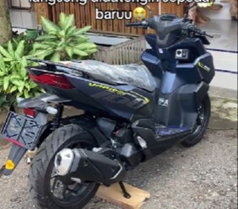 Meskipun mengalami kecelakaan, cewek ini justru mendapatkan motor baru yang membuatnya beruntung.