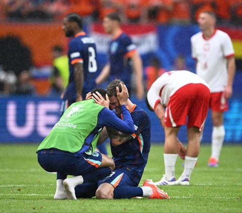 FOTO: Tekuk Polandia dengan Kemenangan Tipis, Belanda Bersiap Balas Dendam dengan Prancis