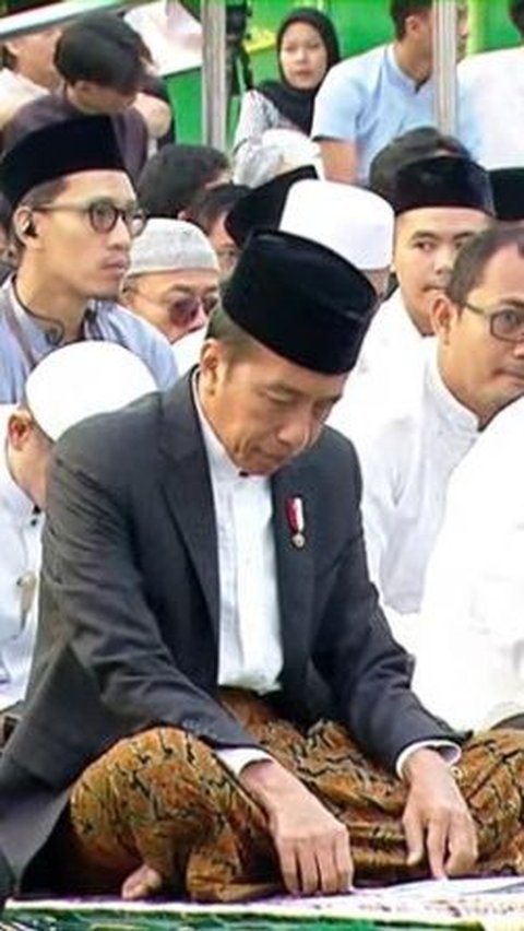 Isi Ceramah Ketua KPU Depan Jokowi saat Salat Iduladha Singgung Sifat Rakus & Ambisius