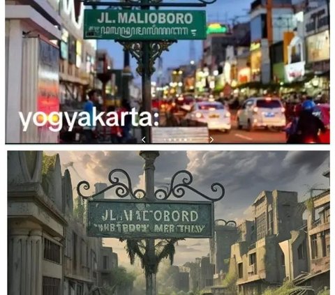 This TikTok Account Creates Future Indonesian Edits Using AI, Empty Using Dead City-like