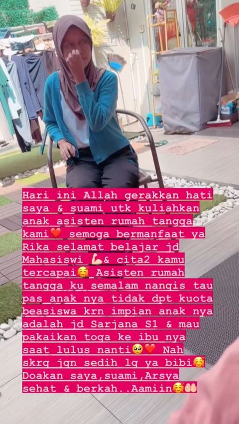 Momen Majikan Beri Hadiah Biayai Kuliah Anak ARTnya Ini Viral, Tuai Pujian