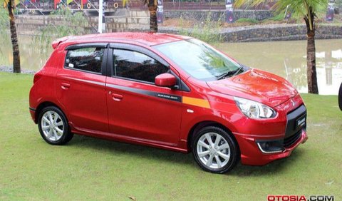 Mitsubishi Mirage is changed