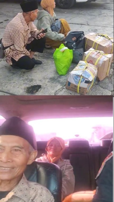 <b>Lihat Kakek-Nenek Termenung Kebingungan di Jalan, Pria Ini Rela Antar Pasutri Lansia yang Ingin Pergi Bertemu Cucunya</b><br>