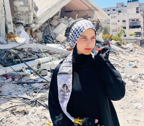 3 Portraits of Resilient and Charming Hijabers in Gaza During Eid al-Adha