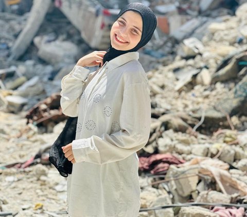 3 Portraits of Resilient and Charming Hijabers in Gaza During Eid al-Adha