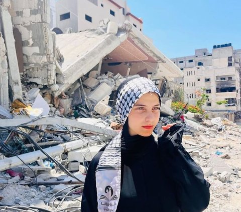 3 Portraits of Resilient and Charming Hijabers in Gaza During Eid al-Adha