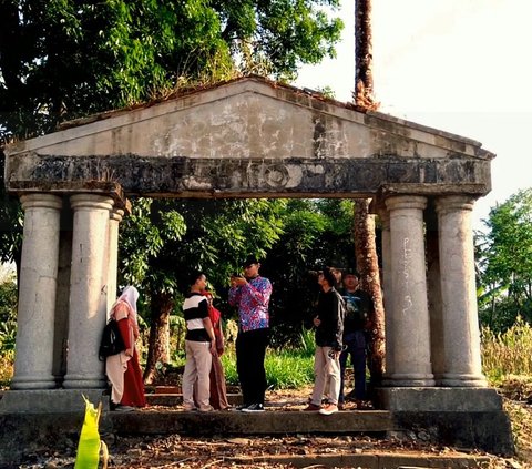 Intip Kompleks Makam Belanda di Majalengka Peninggalan Tahun 1830, Megah Tertulis Pesan Kematian Berbahasa Latin