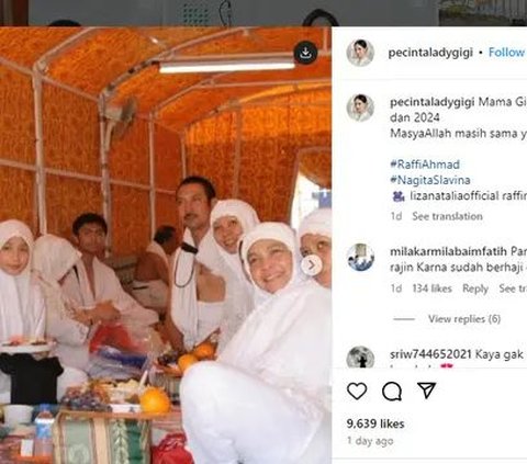 Foto Nagita Slavina Saat Naik Haji 2017 Beredar, Warganet Sebut Tak Ada yang Berubah dengan  Wajahnya