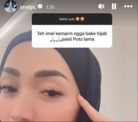 Accused of Taking Off Hijab, Imel Putri Cahyati Speaks Out