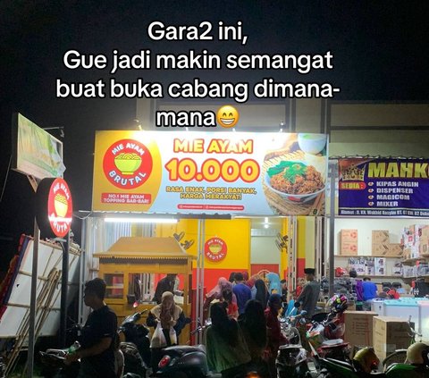 Dengan bermodalkan nekat, tekad kuat dan semangat pantang menyerah, ia berhasil membangun bisnis mie ayam yang kini menginspirasi banyak orang.