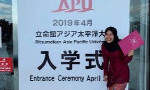 Gadis Cantik Ini Sempat Ditolak 3 PTN Impian di Tanah Air, Ternyata Malah Terima Beasiswa hingga Kuliah Gratis di Jepang
