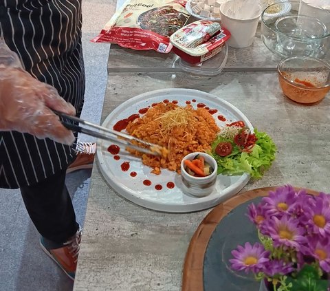 Kimchi Gochujang Fried Rice Recipe Often Cooked in Drakor
