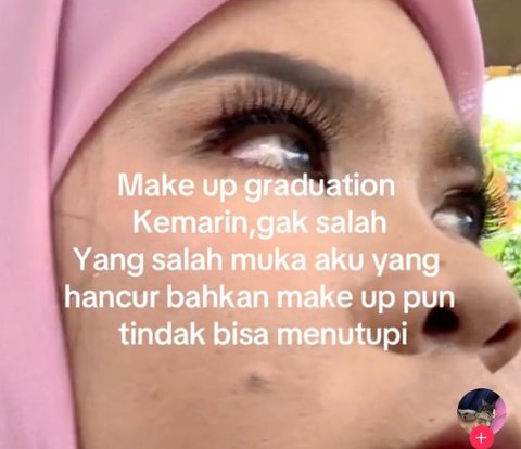 TikToker Uploads Graduation Makeup Mishap that Makes Netizens Paranoid: 'Scared it will be like this too'