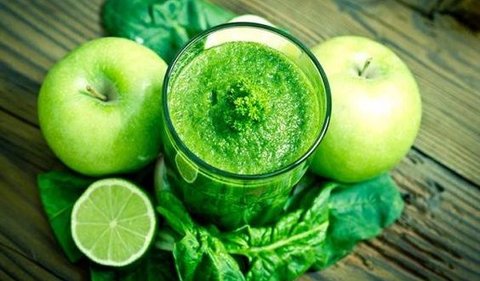 <b>Spinach Apple Green Juice (Jus Bayam Apel Hijau)</b><br>