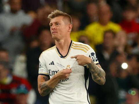 FOTO: Momen Perpisahan Toni Kroos dengan Real Madrid, Berakhir Penuh Cerita Manis