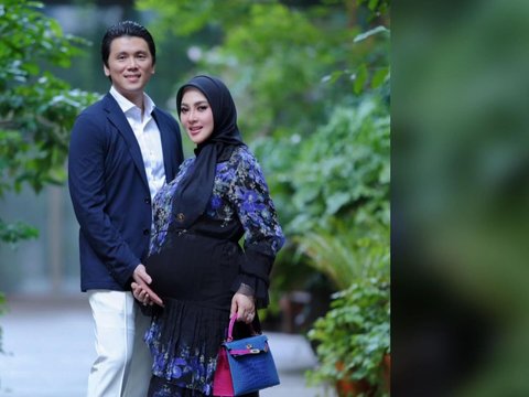 Bumil Makin Glowing, Intip Potret Syahrini dalam Pemotretan Terbaru dengan Perut Makin Membesar