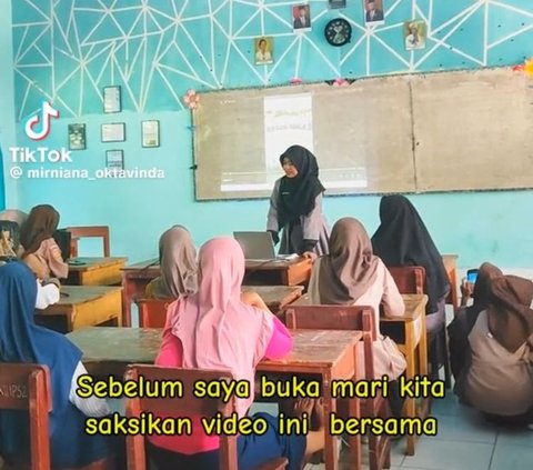 Putar Video saat Pembagian Rapor, Aksi Wali Kelas Ini Bikin Para Orang Tua Murid Banjir Air Mata