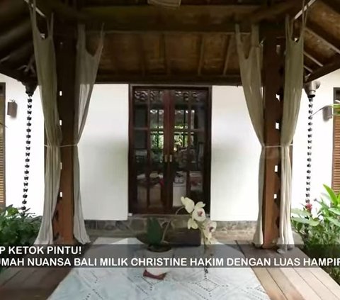 Luas Tanah 1.600 Meter, Irfan Hakim dan Mpok Alpa Melongo Melihat Rumah Christine Hakim Bernuansa Bali