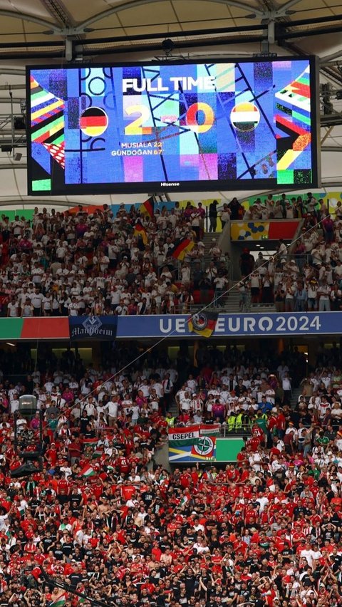 Hasil ini telah membawa Timnas Jerman memastikan diri lolos dari grup A, sementara Hungaria harus terhempas ke dasar klasemen grup. Foto: REUTERS